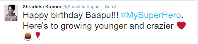 What is Shraddha Kapoor's Wish For Her 57-Year-Old Superhero?